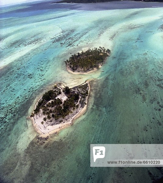 Küste  Insel  Ansicht  Luftbild  Fernsehantenne  Riff
