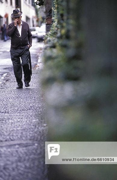 Man On Street  Funchal