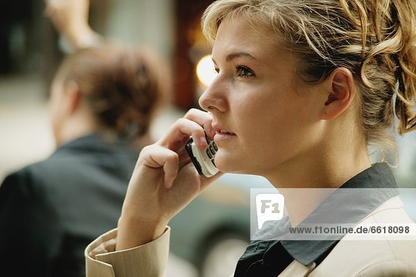 Woman On Cell Phone