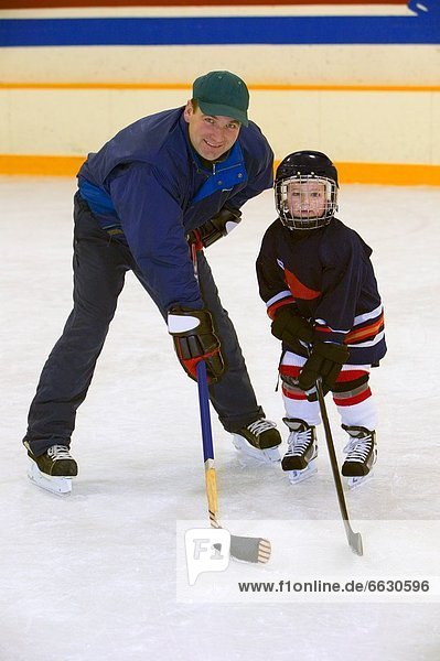 Spiel jung Hockey