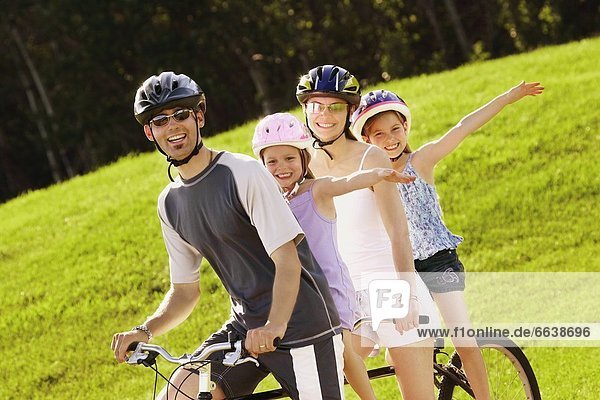 Family On A Bicycle