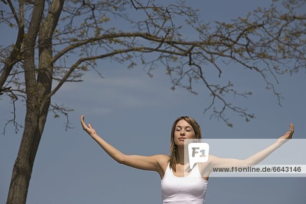 Woman Worshipping