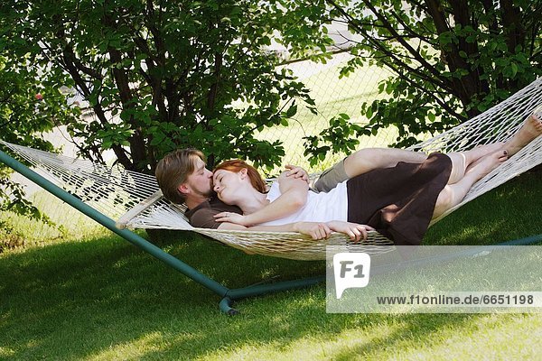 Couple In Hammock