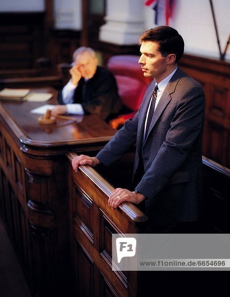 A Man On The Witness Stand