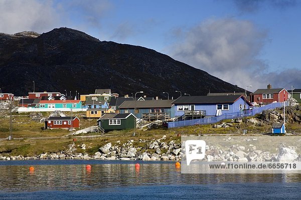 Port Of Nanortalik  Island Of Qoornoq  Province Of Kitaa  Southern Greenland  Kingdom Of Denmark
