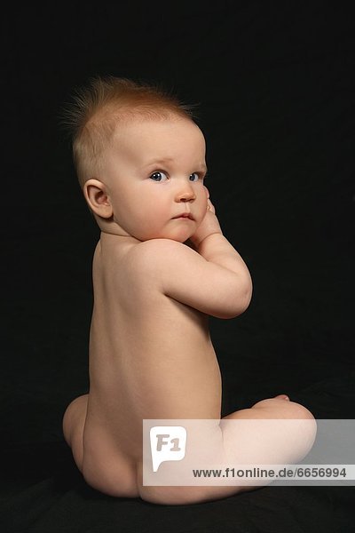 Portrait  Baby  nackt
