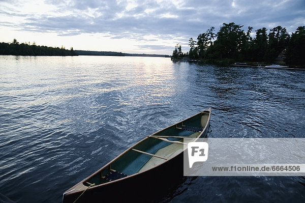 Canoe  Lake Of The Woods  Ontario  Canada