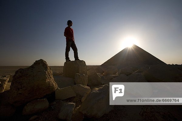 The Red Pyramid  Dahshur Necropolis  Egypt