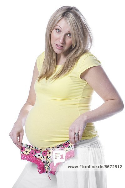 Slip  Frau  halten  Schwangerschaft