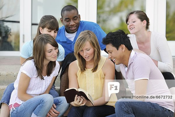 A Diverse Group Of Christian Young Adults