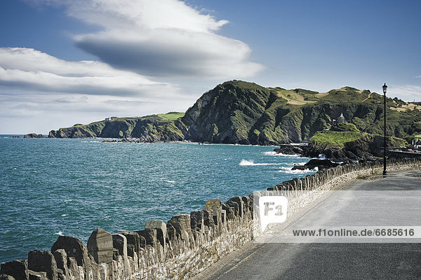 Roadway Along Coast