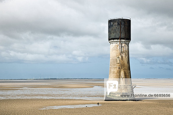 Lighthouse at Low Tide