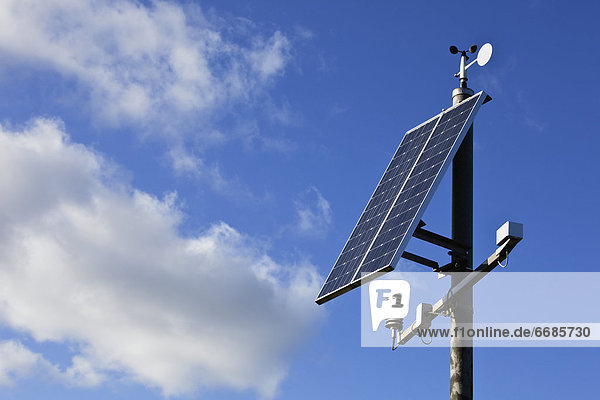 Solar Panels and Sky