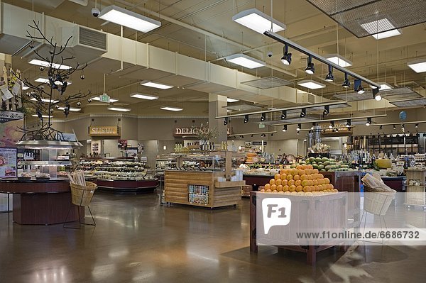 Large and Modern Grocery Store