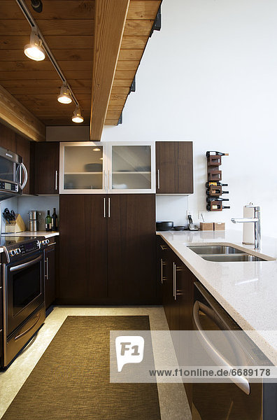 Küche Apartment Effizienz