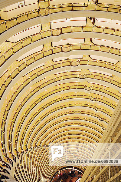 Hotel Atrium in the Jin Mao Tower