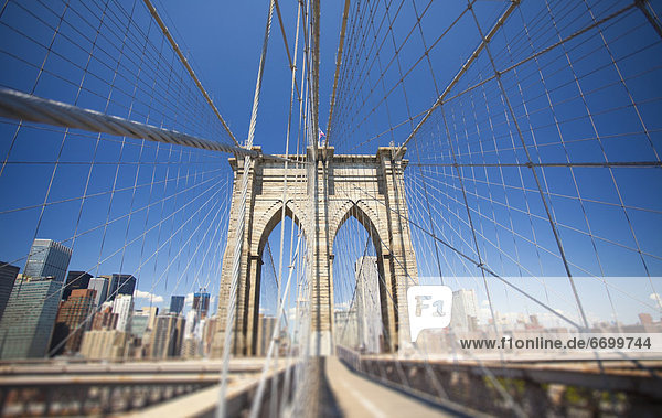 Brooklyn Bridge und New York City