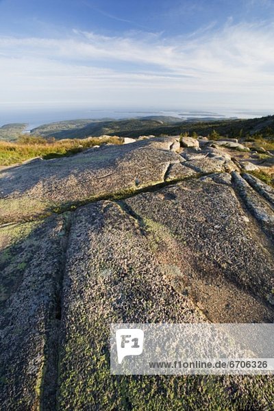 View from Cadillac Mountain Acadia Maine