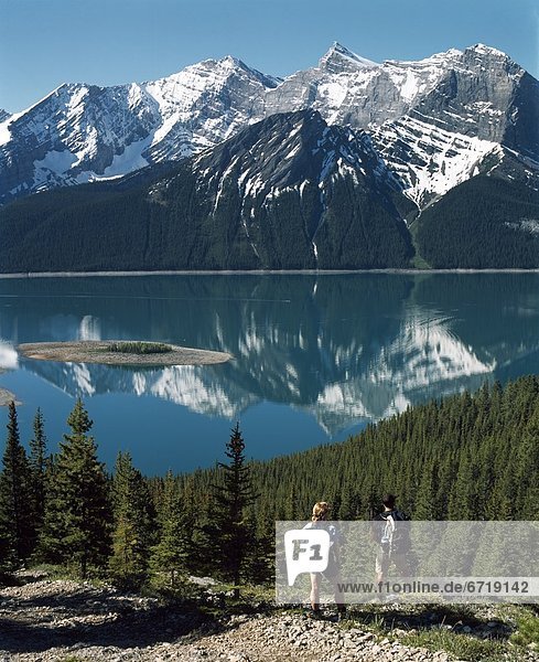 'Hiking In The Rocky Mountains