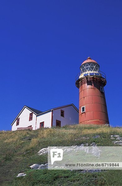 Ferryland Head Lighthouse  Trespassey  Newfoundland  Canada