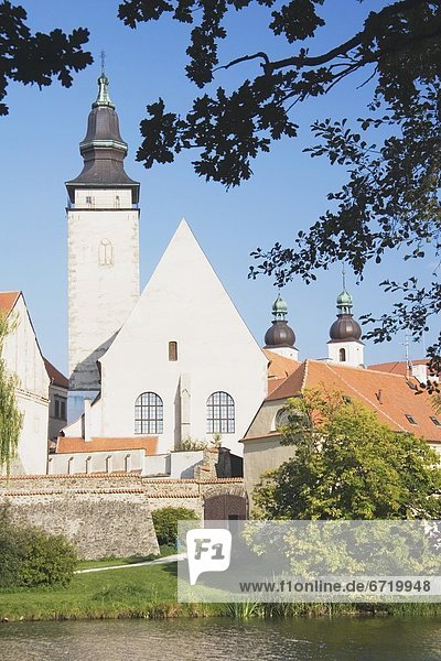 Church Of The Name Of Jesus  Telc  Czech Republic