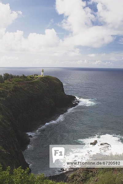 Kilauea Lighthouse  Kilauea Point  Kauai  Hawaii  Usa