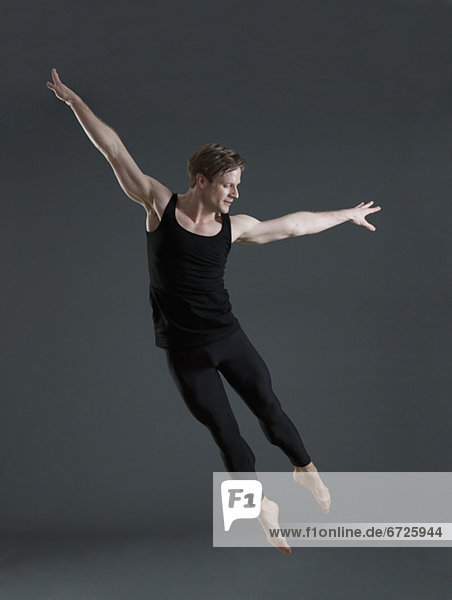 Male ballet dancer