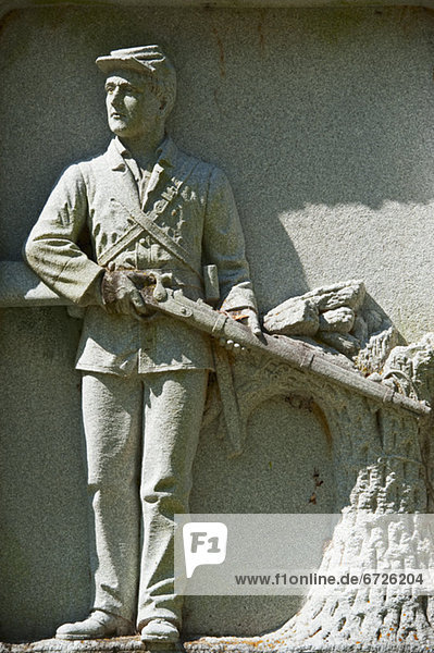 Einheit  Soldat  Statue  Militär  Gewerkschaft  Vicksburg