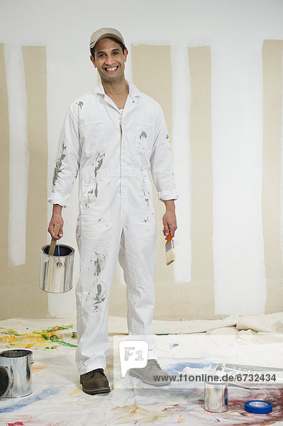 Portrait of house painter
