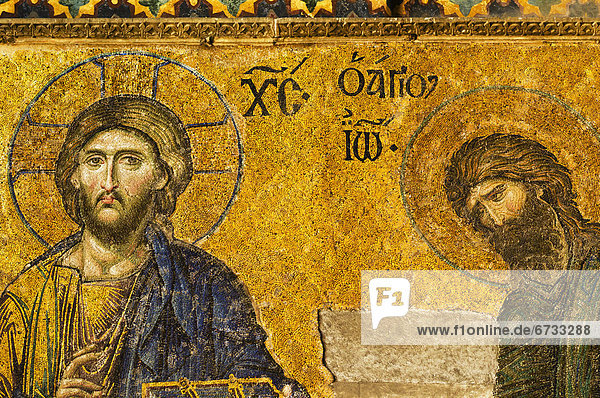 Truthuhn , Christ , Istanbul , Mosaik , Türkei