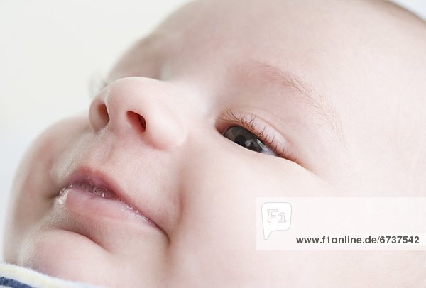 Close up of Baby lächelnd