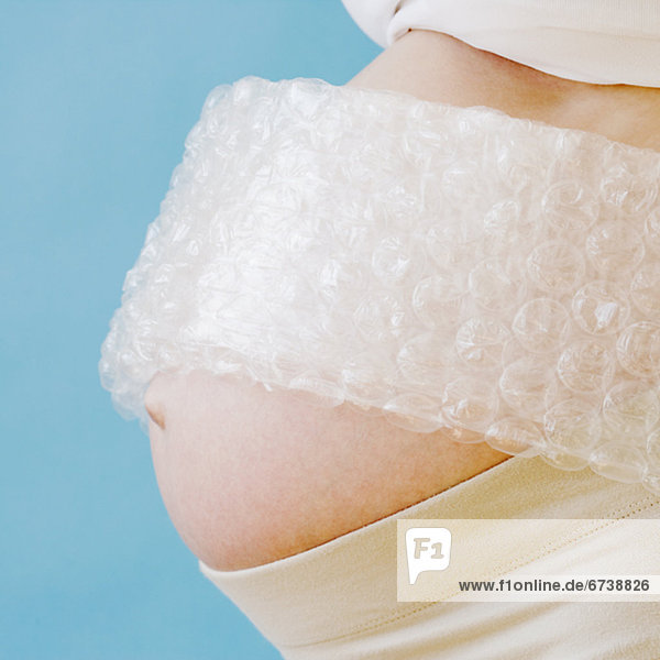 einwickeln  Verpackung  Blase  Blasen  Schwangerschaft  umwickelt