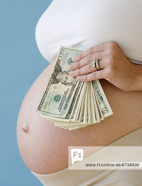 Stapel  Frau  halten  Schwangerschaft  Geld  Felssäule