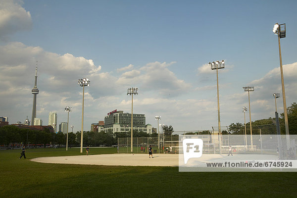 Baseball Diamond  Toronto  Ontario