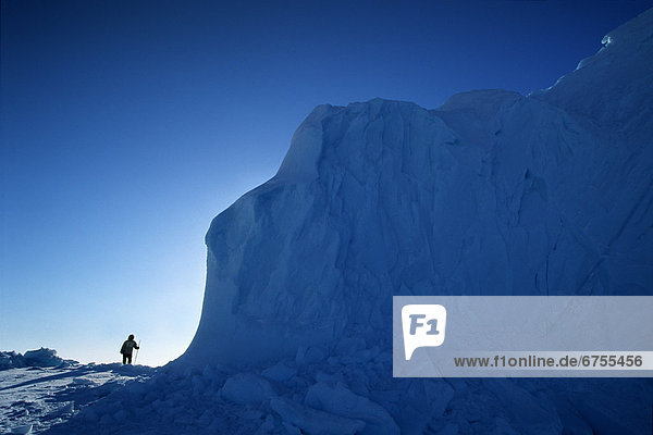 Eisberg  Küste  Insel  Nunavut