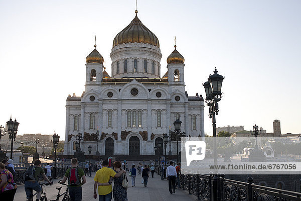 Russia  Moscow  Cathedral of Christ the Savior