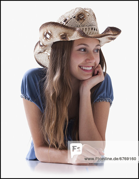 Happy cowgirl