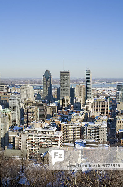 Monarchie  Ansicht  Berg  Terrasse  Innenstadt  Montreal  Quebec