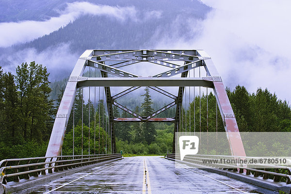 über  Brücke  Fluss  Bundesstraße  British Columbia