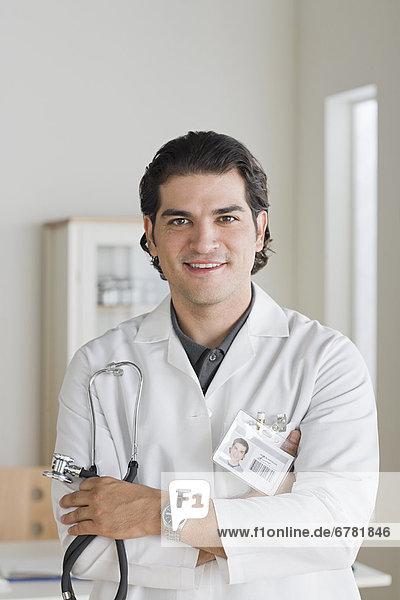Portrait  lächeln  Arzt