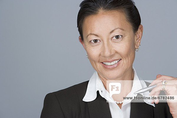 Portrait  Geschäftsfrau  Fröhlichkeit  reifer Erwachsene  reife Erwachsene