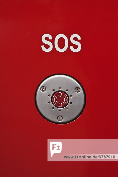 SOS  Notruf  Notrufknopf  Hilfebutton  rot  internationales Notsignal
