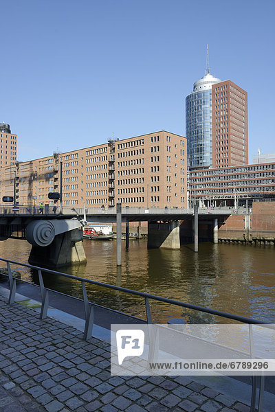 Hanseatic Trade Center HTC  Kehrwiederspitze  Sandtorhafen  HafenCity  Hansestadt Hamburg  Deutschland  Europa