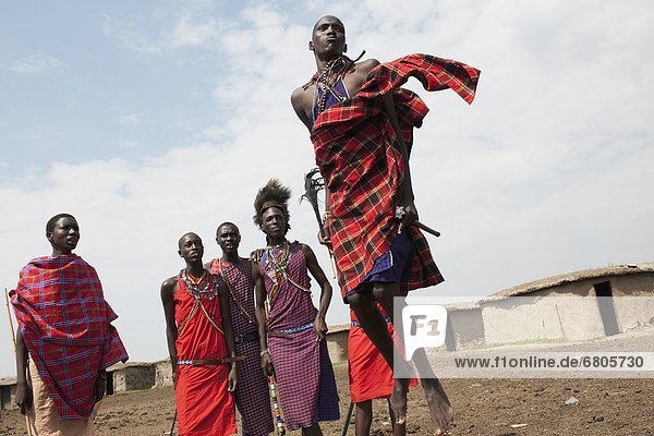 Maasai Mara Tribe  Kenya  Africa