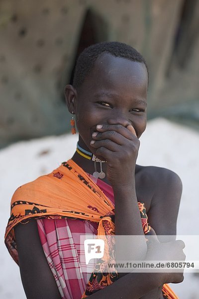 Maasai Girl  Kenya  Africa