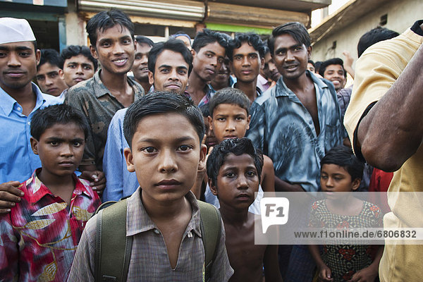 A Group Of Young Men And Boys  Dhaka  Bangladesh