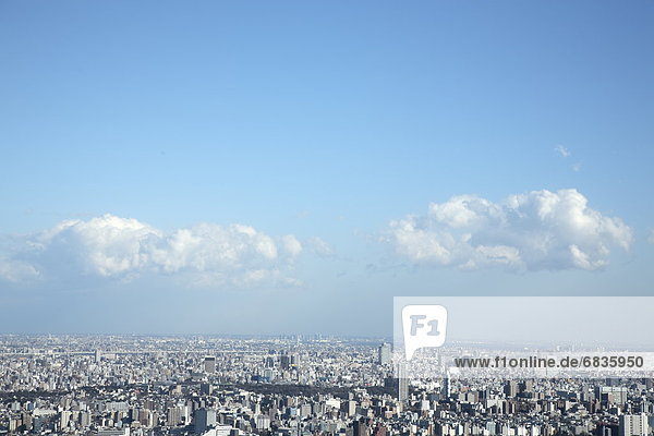 Cityscape of Bunkyo ward  Tokyo Prefecture  Honshu  Japan
