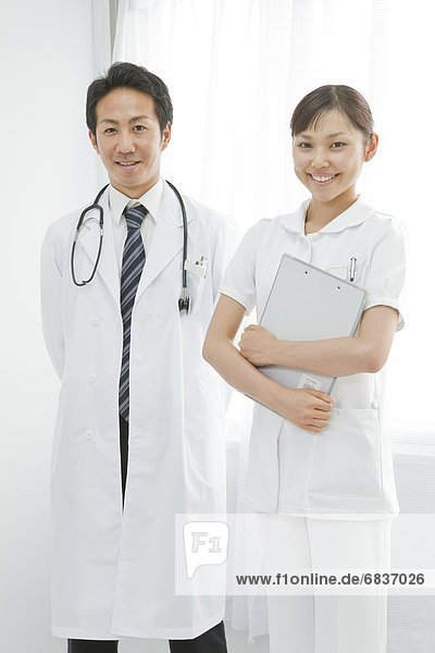 Portrait of doctor and nurse