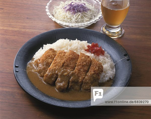 Reis  Reiskorn  Schnitzel  Schweinefleisch  Schwein