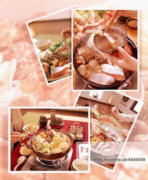 Fotografie  Gericht  Mahlzeit  japanisch